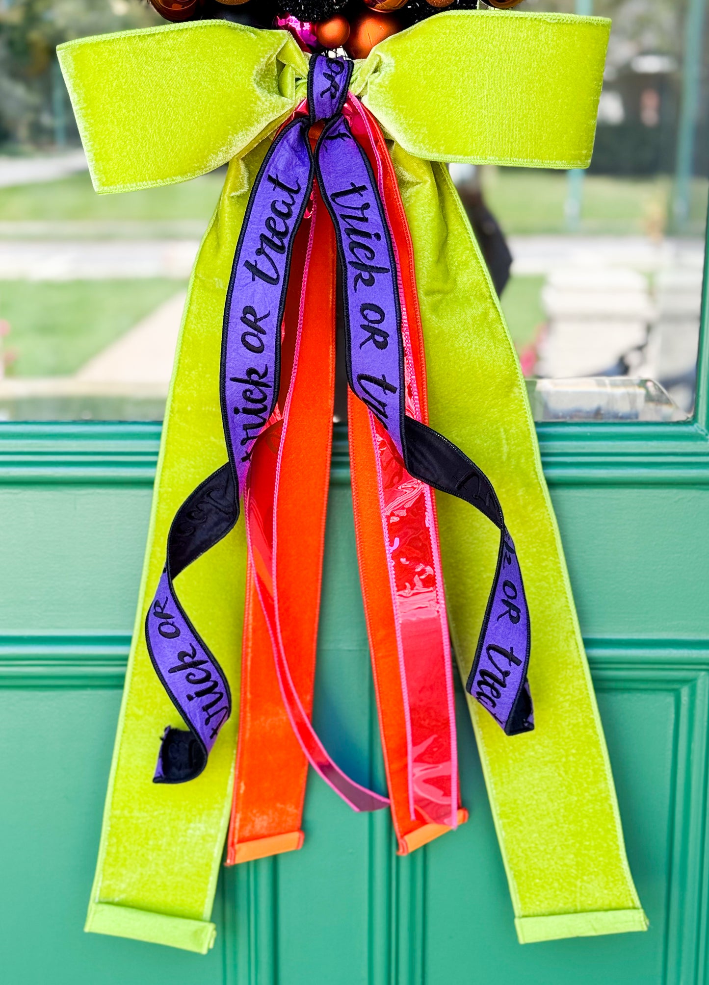 Bewitched Baubles Halloween Wreath