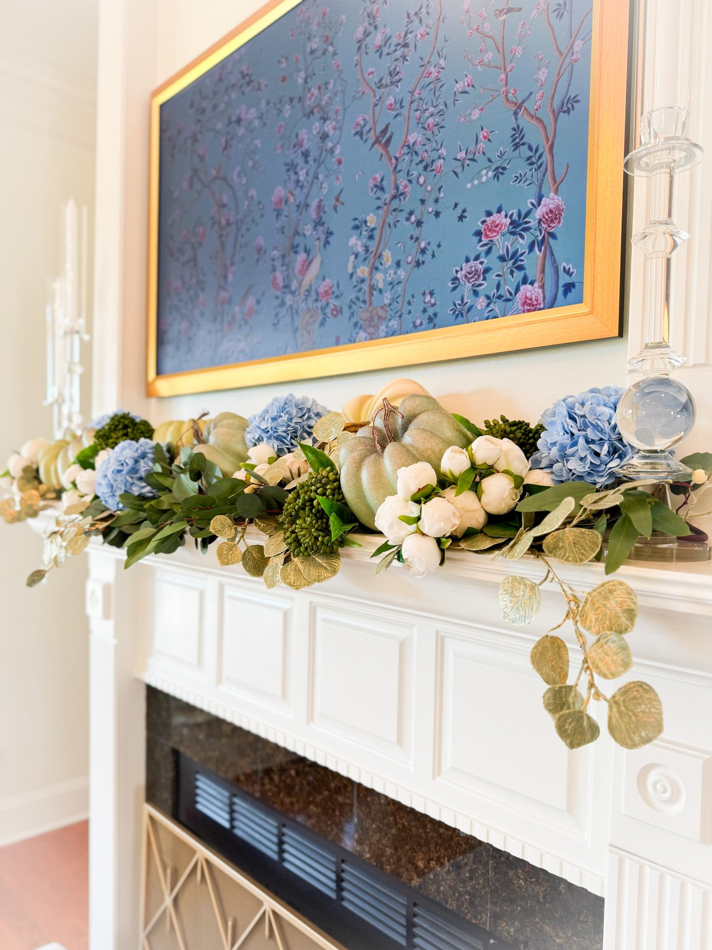 The Harvest Bleu Fall Decor Box
