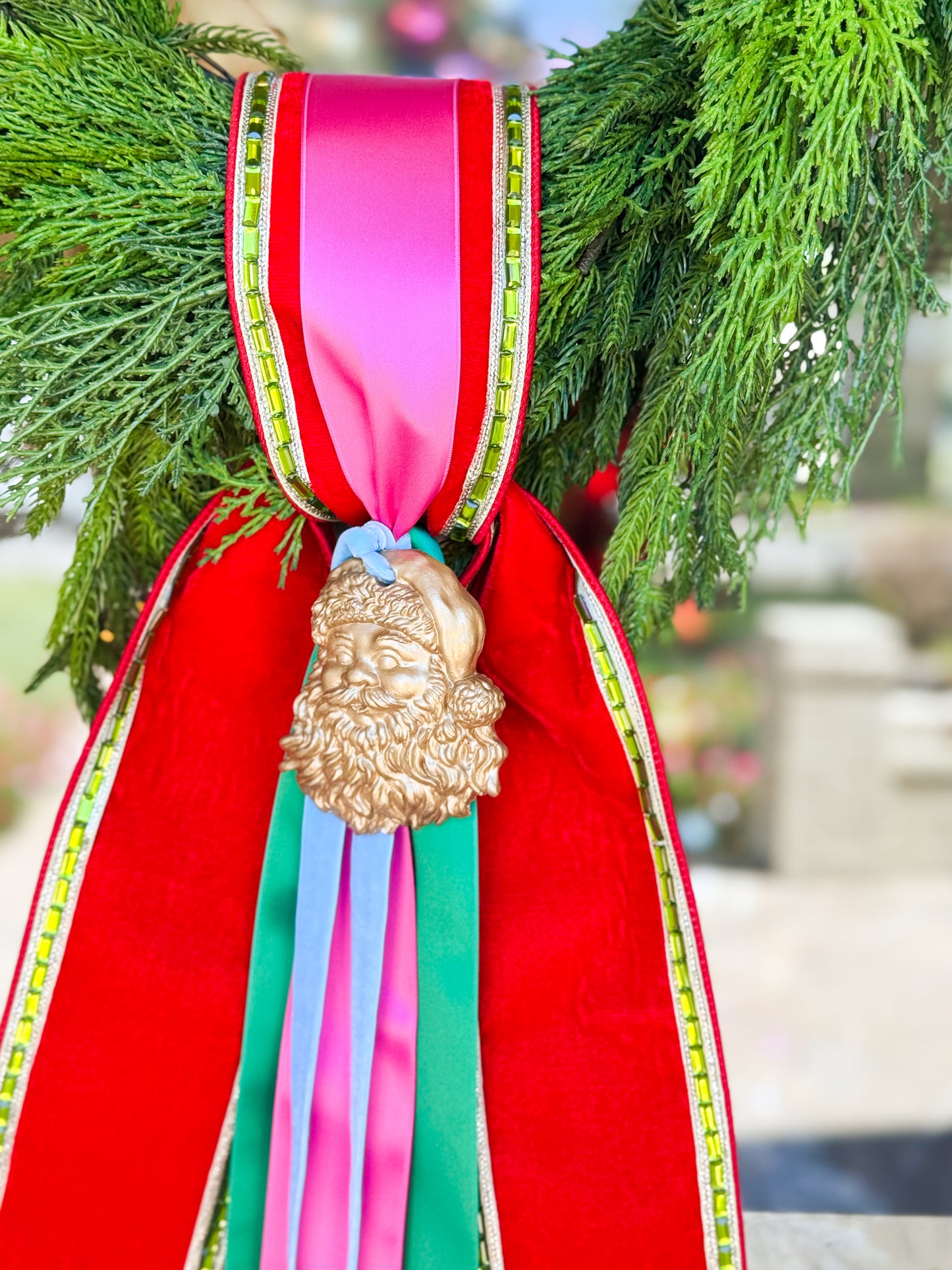 The Joyeux Noel Christmas Wreath