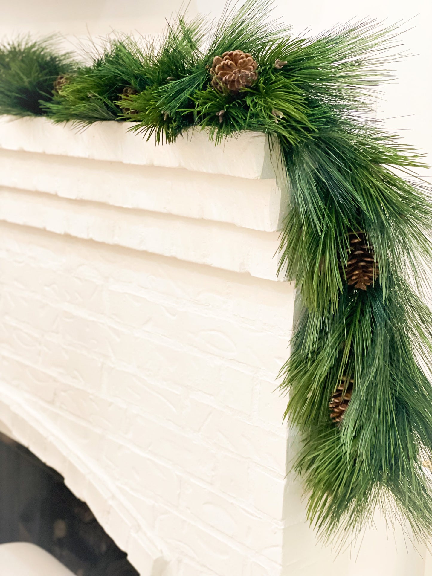 Long Needle Pine Wreath And Garland Bundle