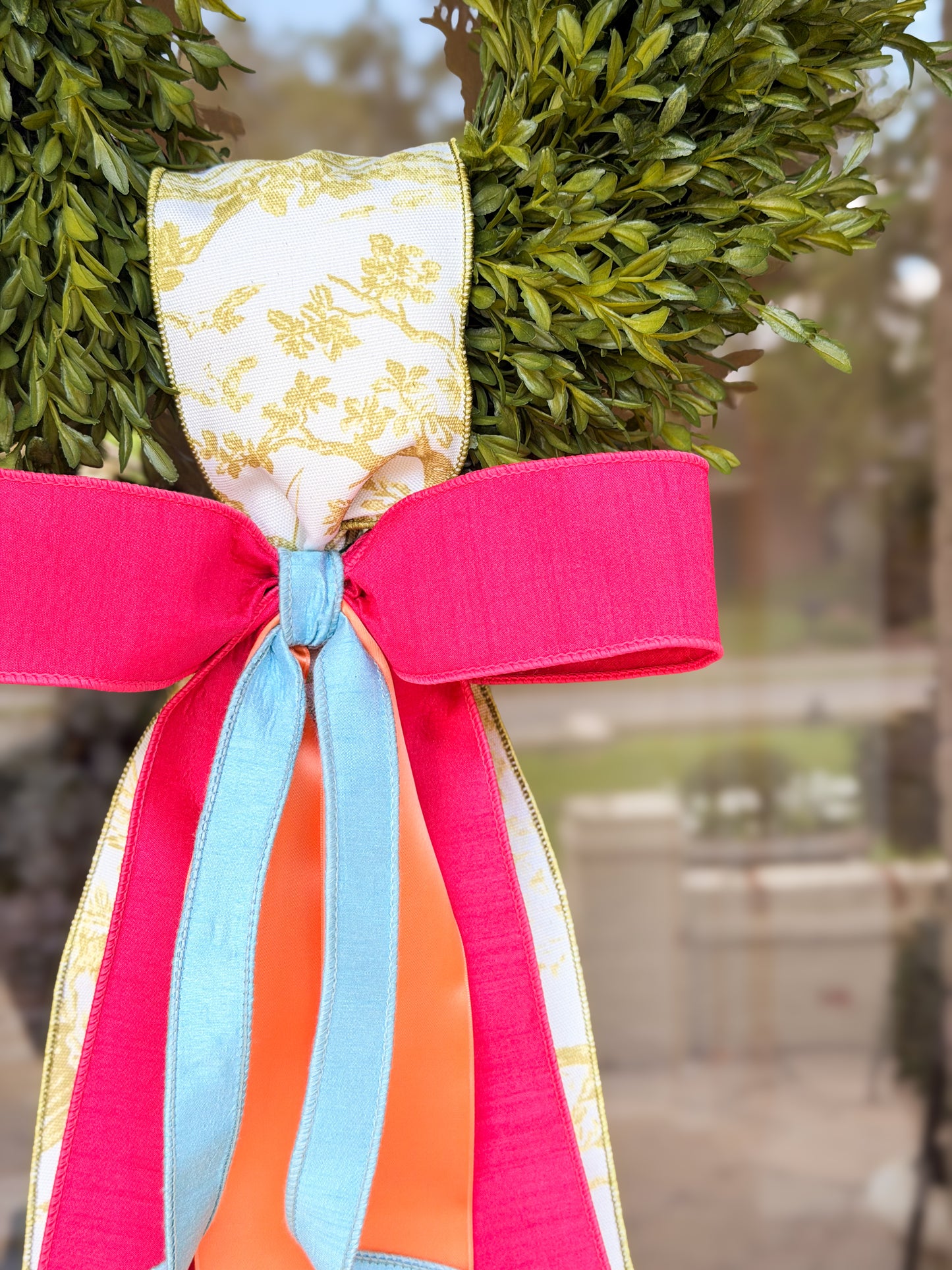 Citrus Social Tea Leaf Wreath