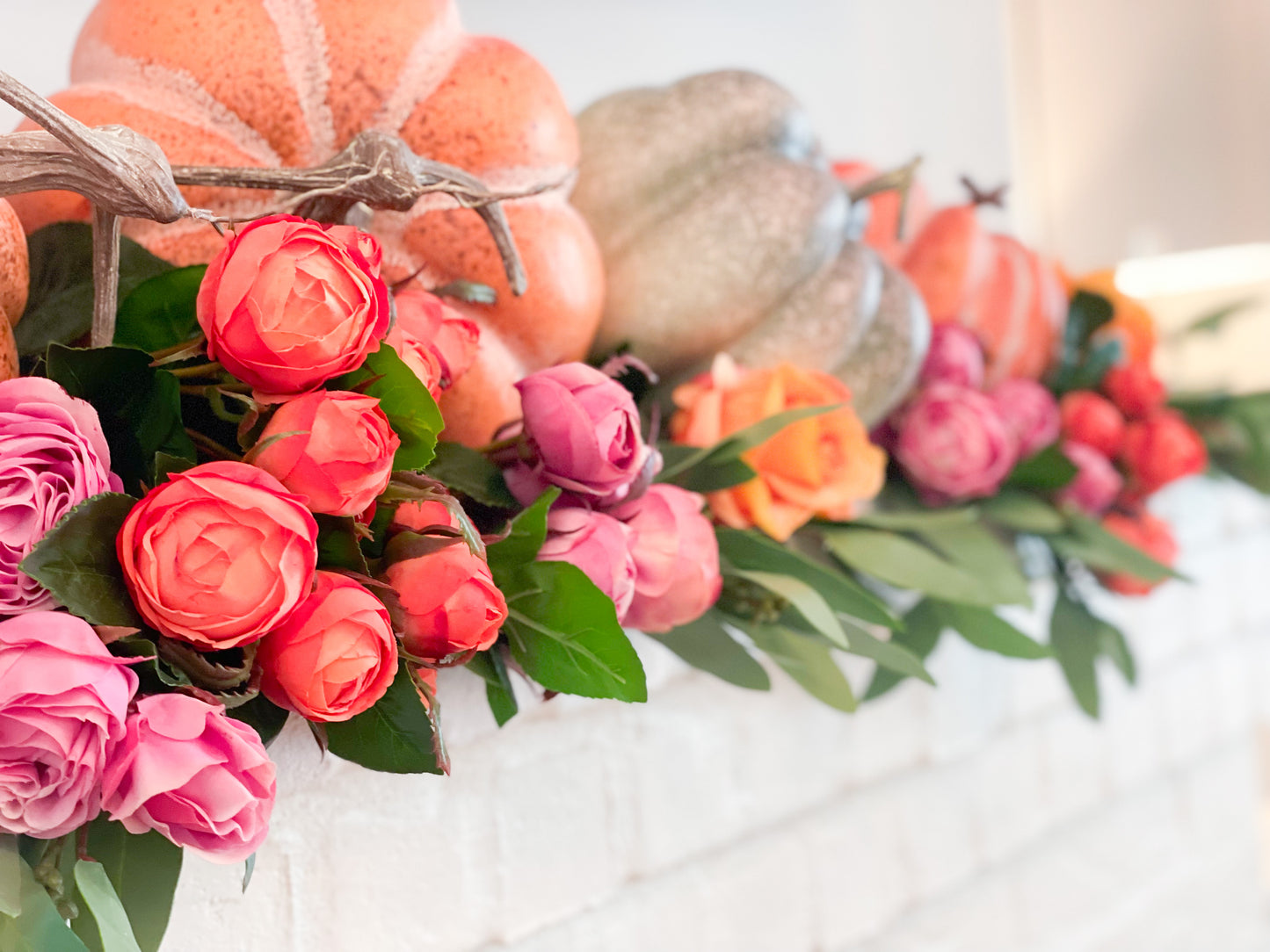 Rosey Posey Pumpkin Blanc Box