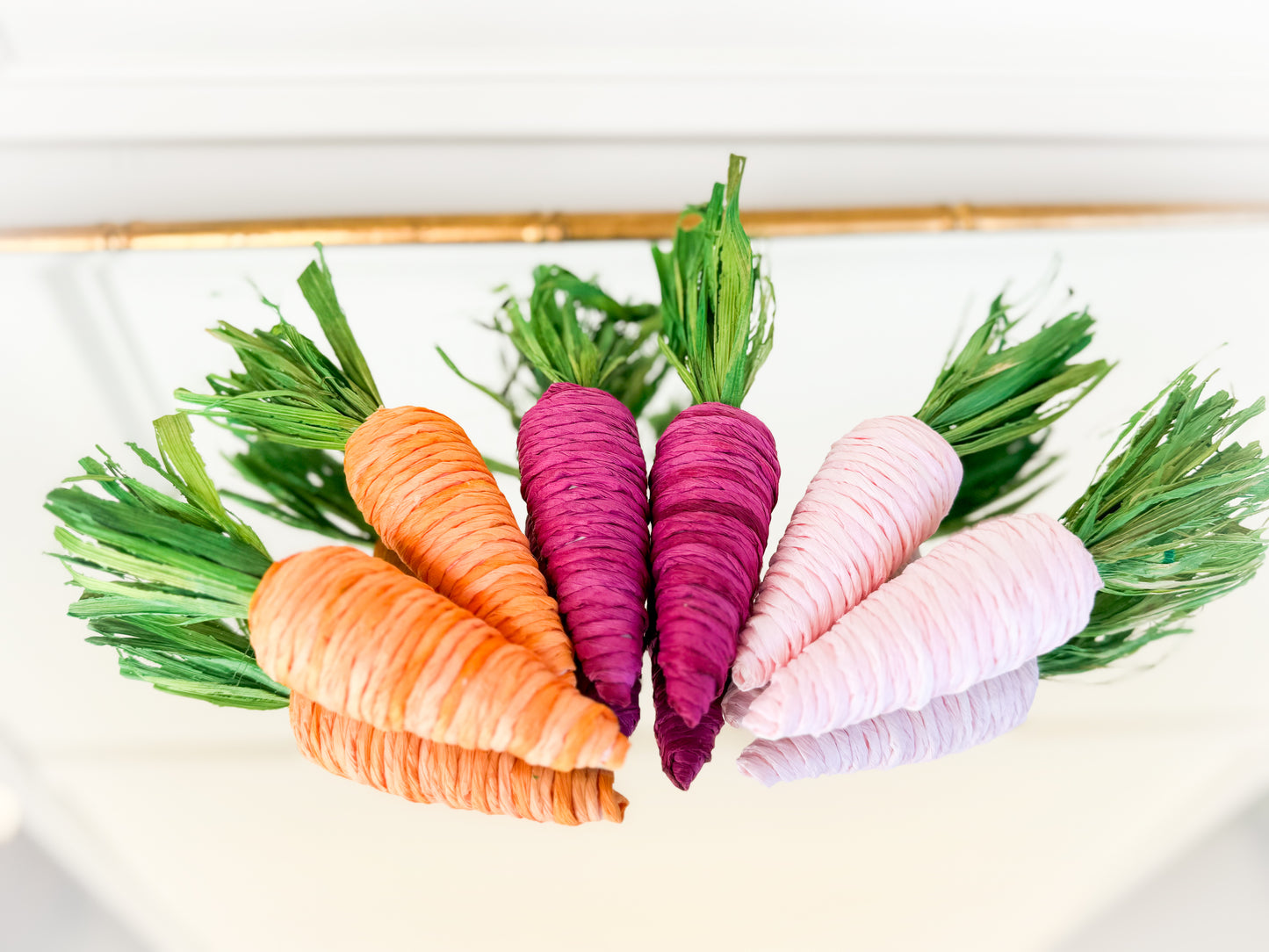 Assorted Straw Carrots