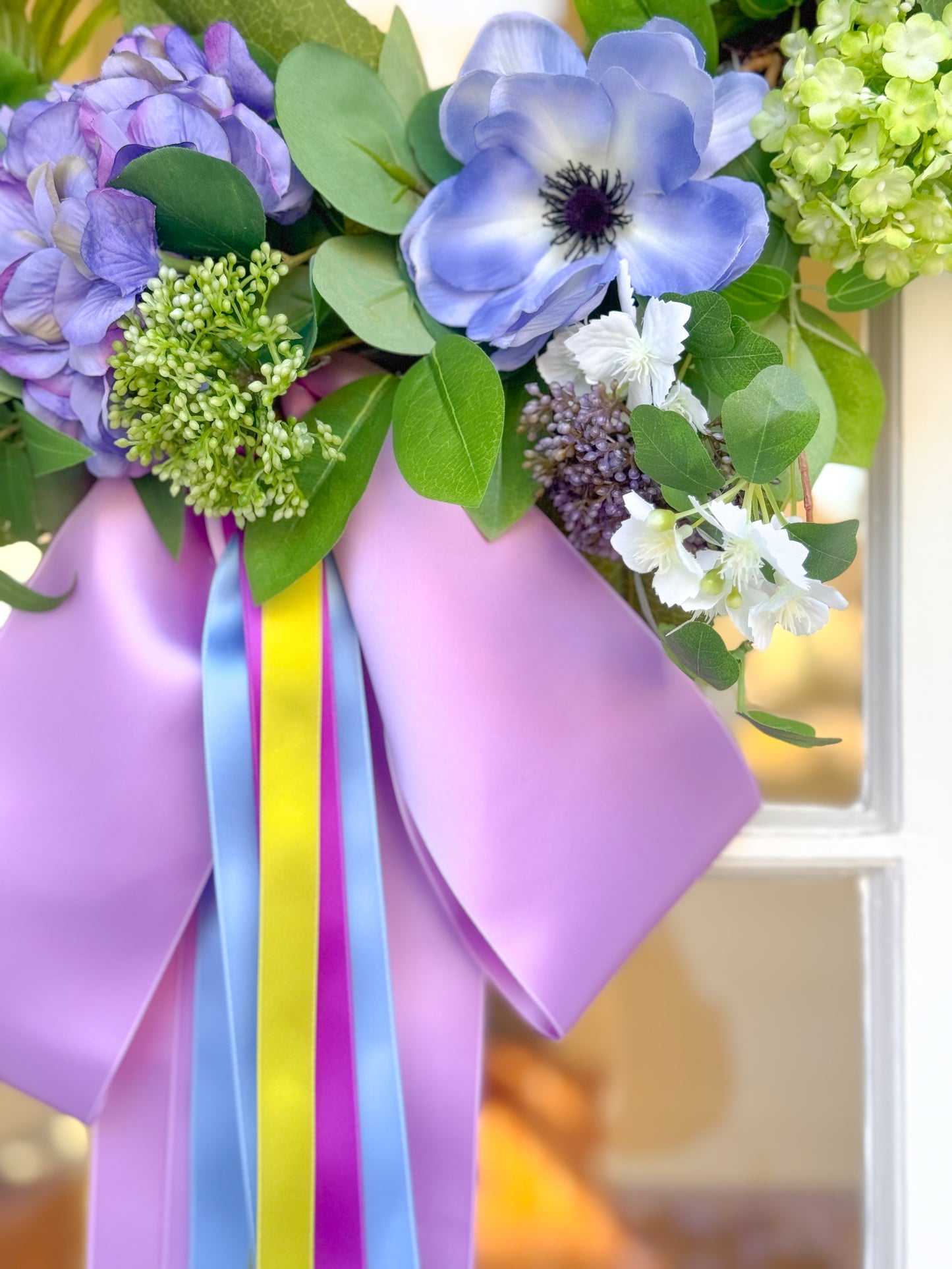 Perfectly Periwinkle Wreath
