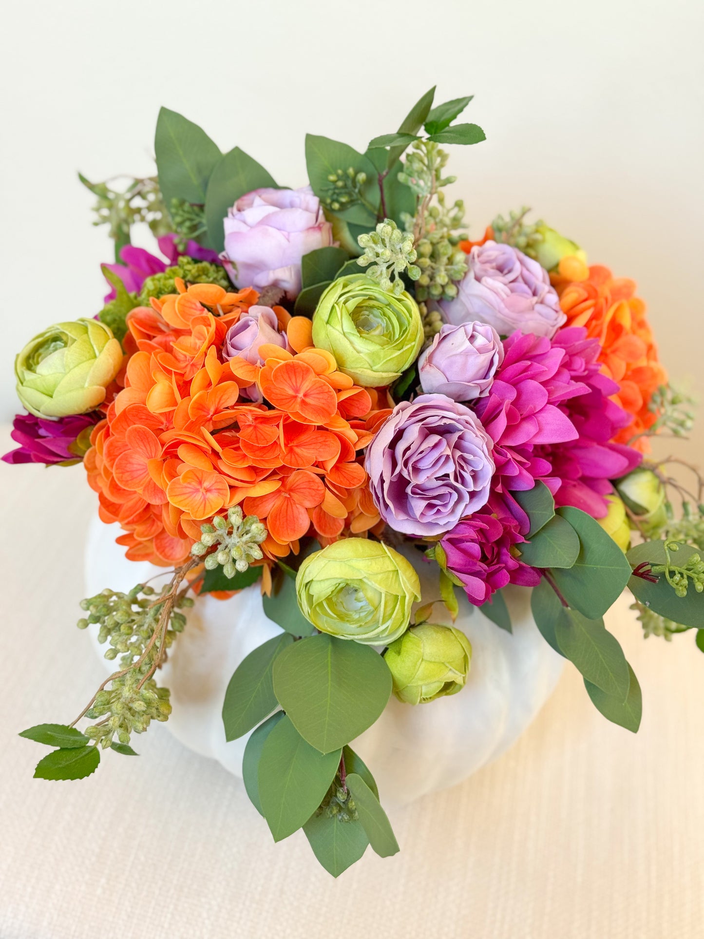 Large Autumn Radiance Pumpkin Arrangement