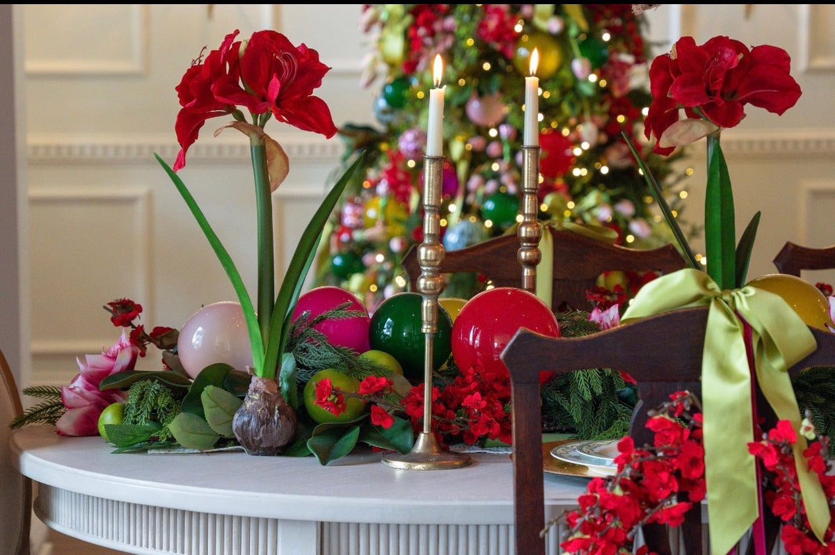 Faux Amaryllis Bulb