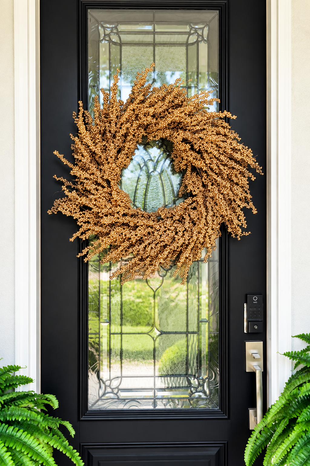 31” Gold Berry Wreath