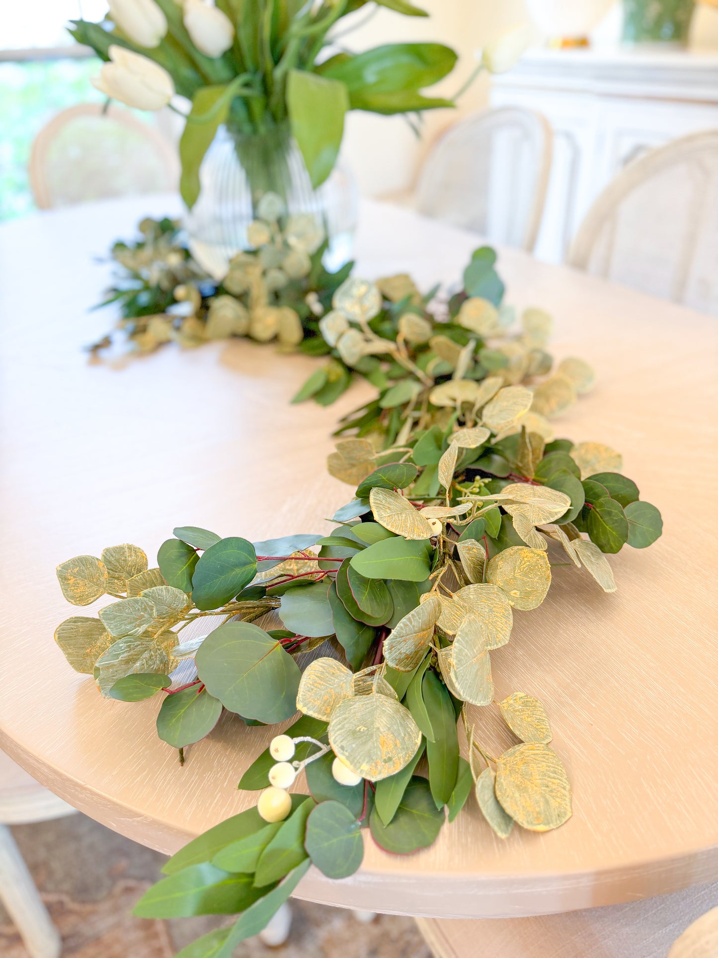 Gold & Eucalyptus Designer Garland