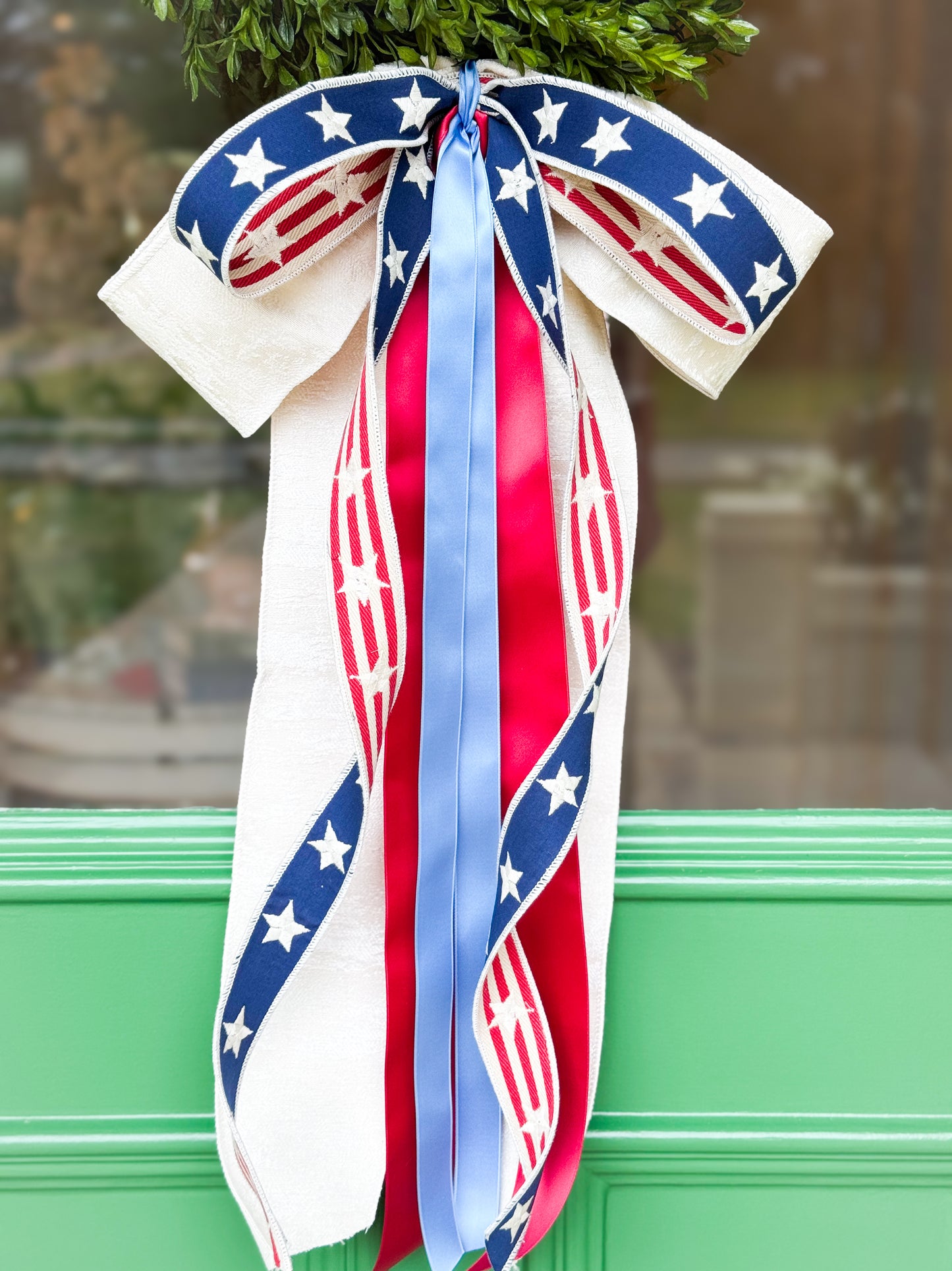 Miss America Tea Leaf Wreath