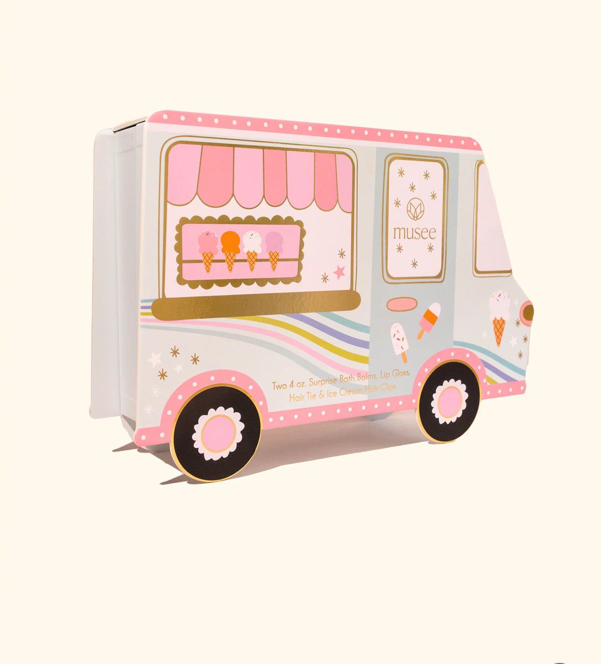 Musee Ice Cream Truck Bath Balm Set