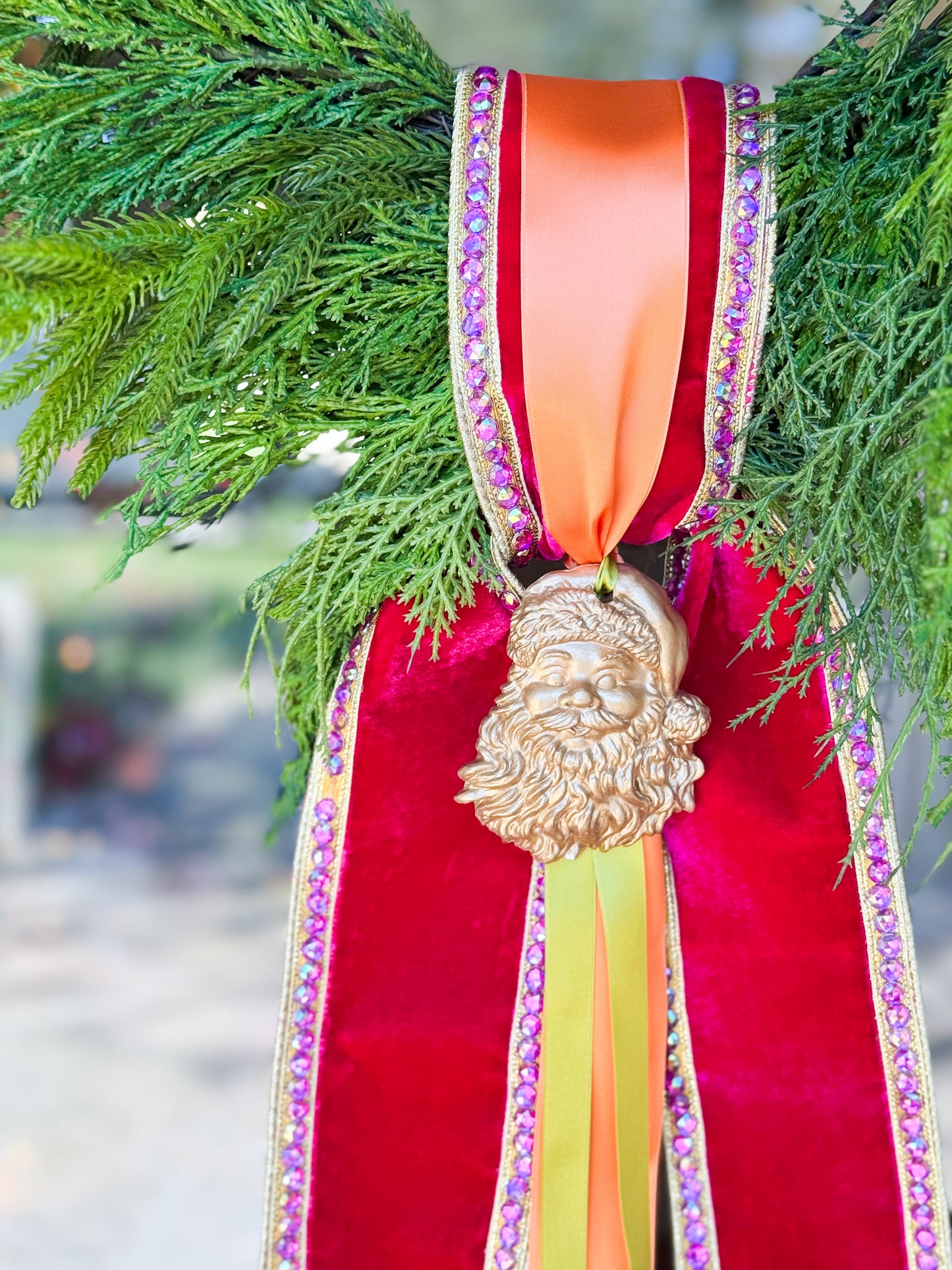 The Citrus Noel Orange Wreath
