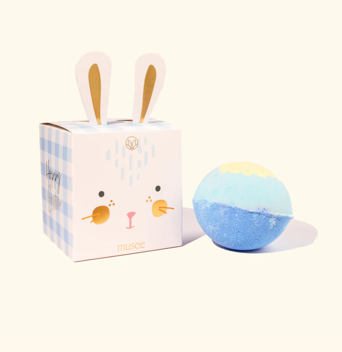 Musee Blue Bunny Boxed Bath Balm