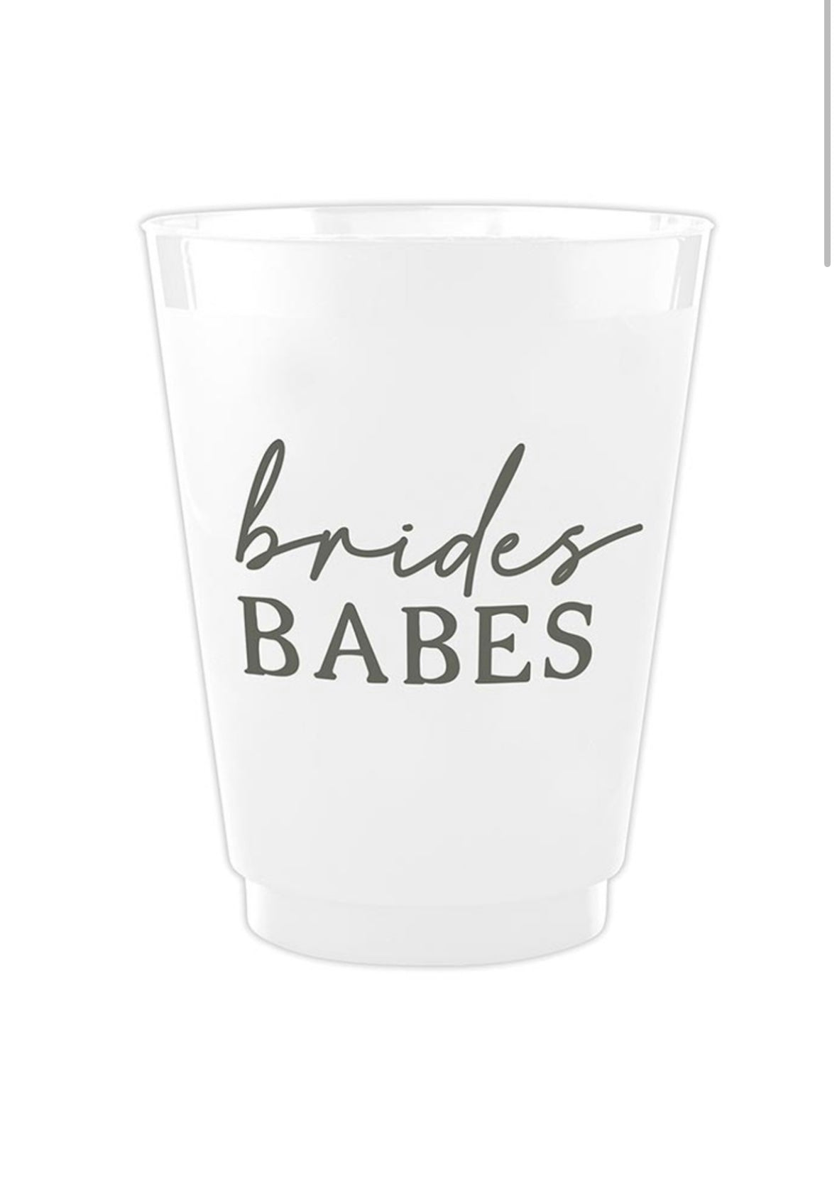 Slant Collections Frost Cups - Brides Babes