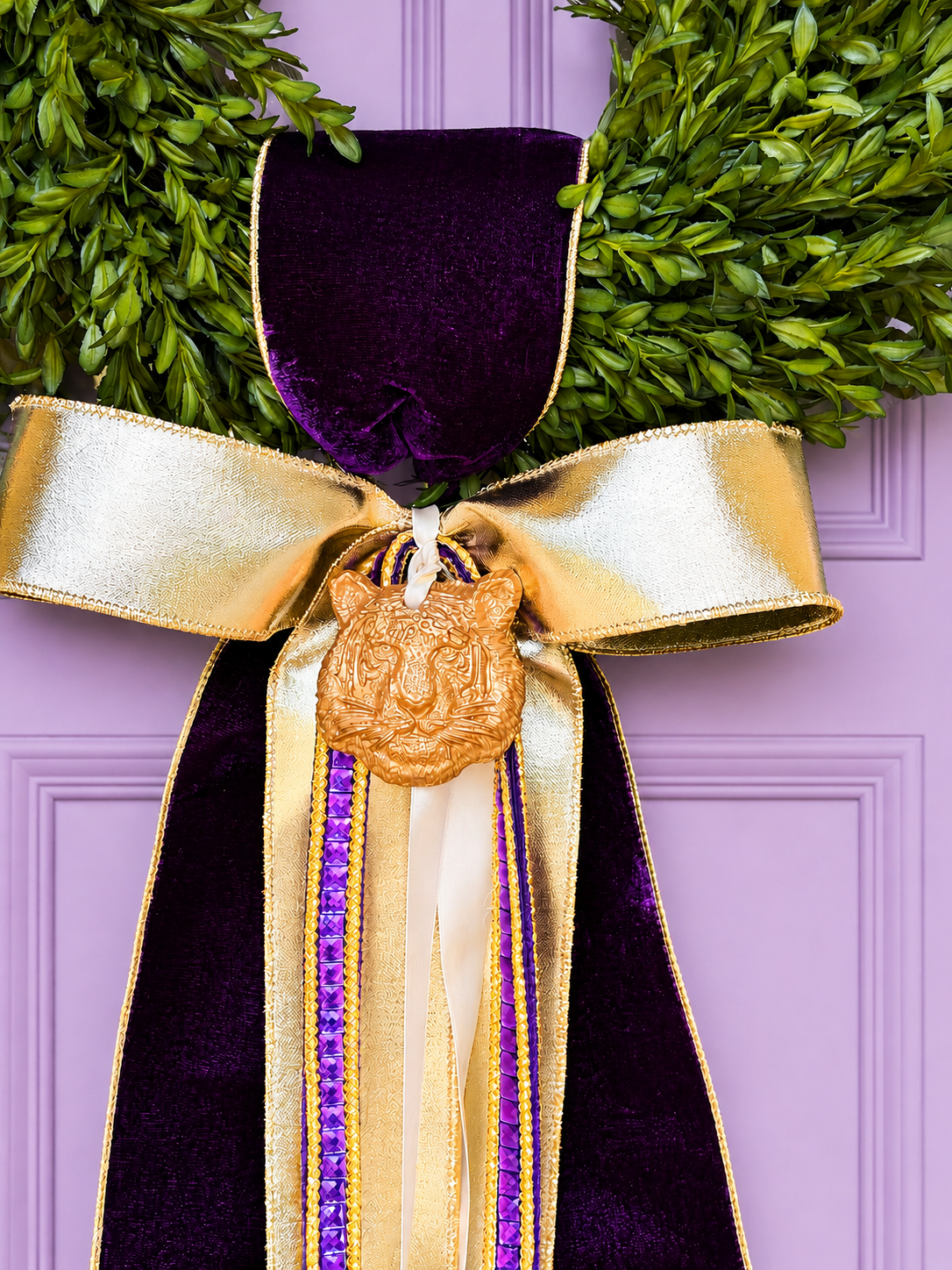 The Golden Girl Tea Leaf Wreath