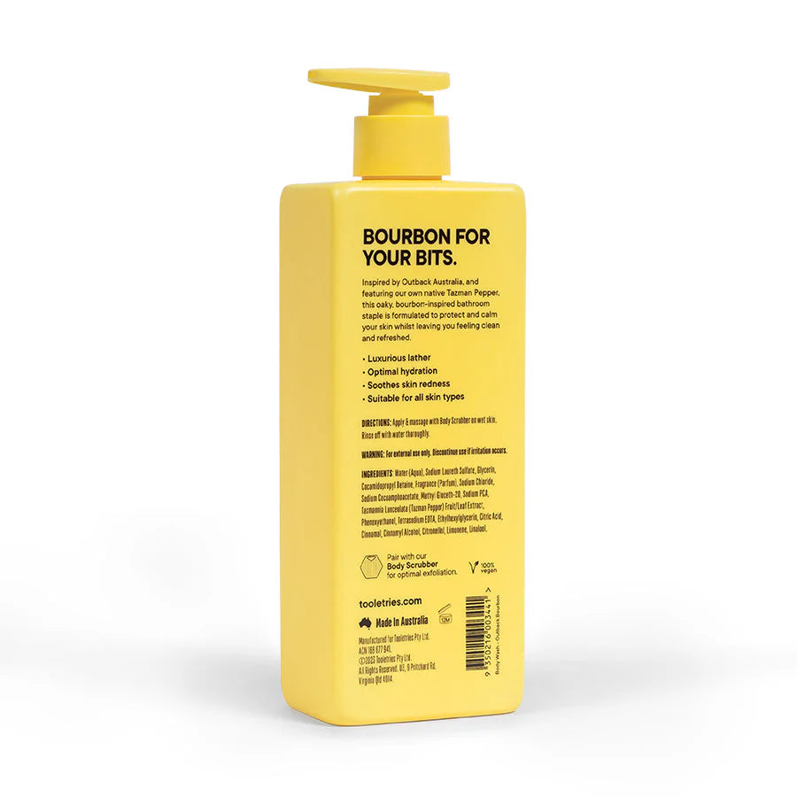 TOOLETRIES Body Wash Outback Bourbon