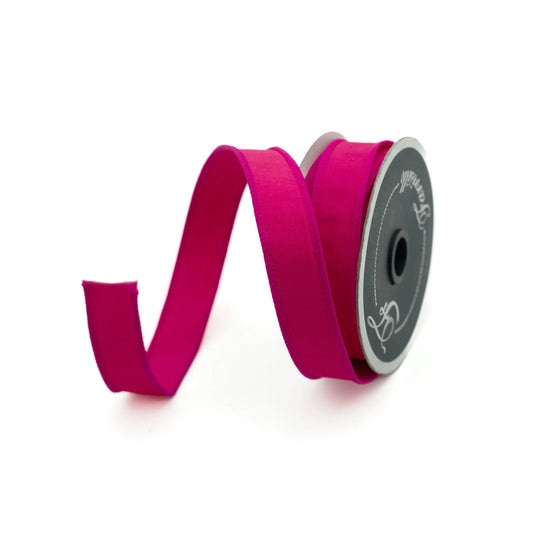 Hot Pink Taffeta Ribbon