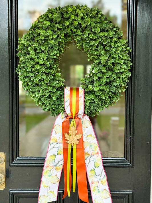 Harvest Wreath And Sash