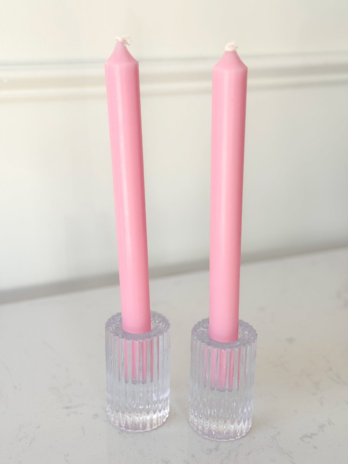 Glass Accent Candle Holders
