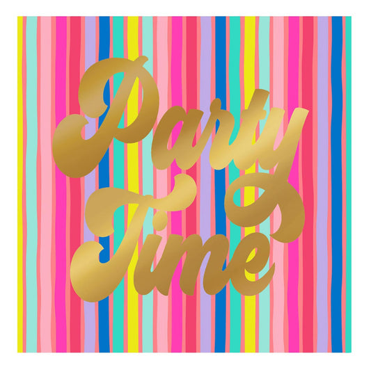 Party Time Beverage Napkins