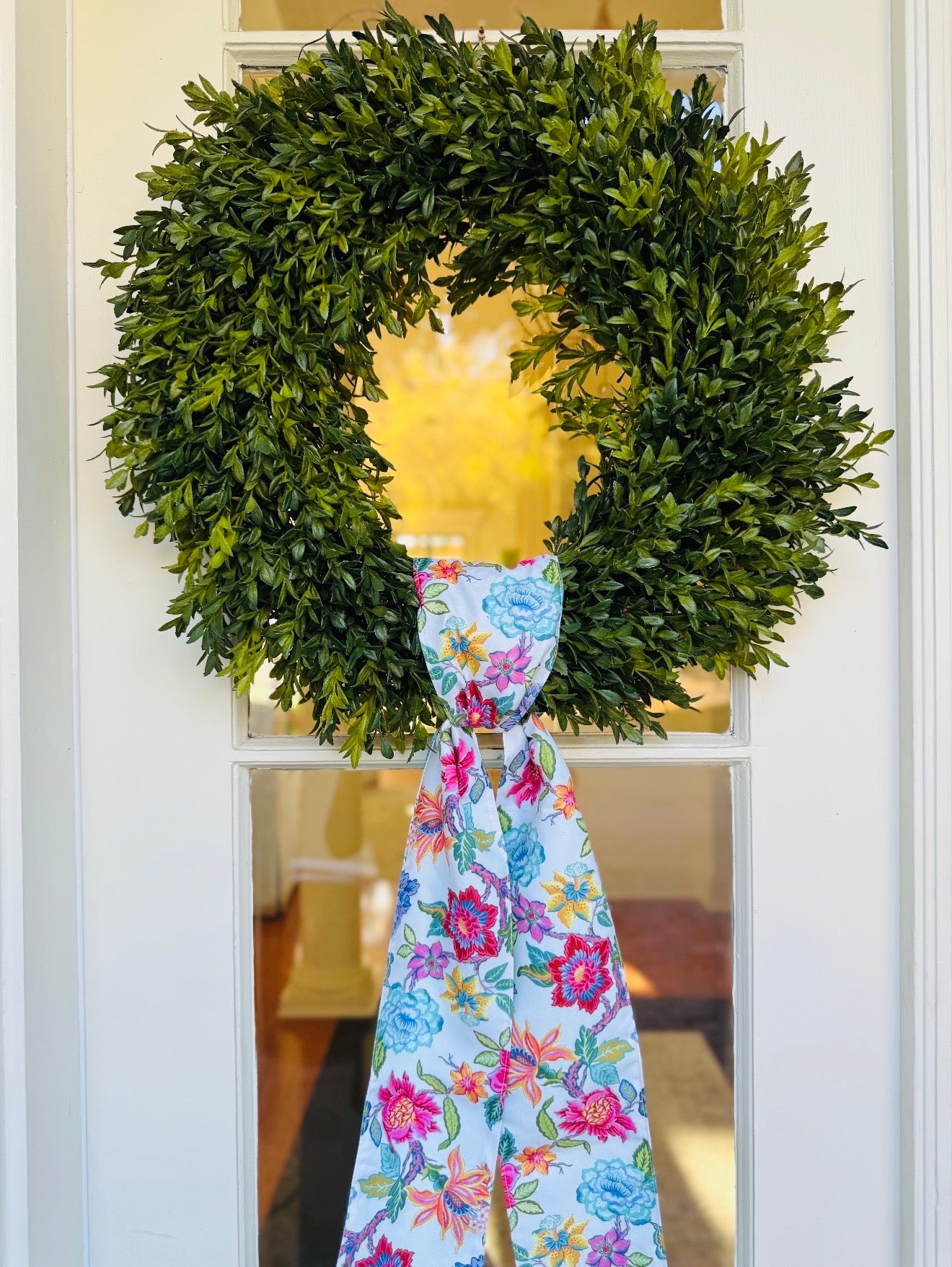 Poplin Mix Colorful Floral Sash