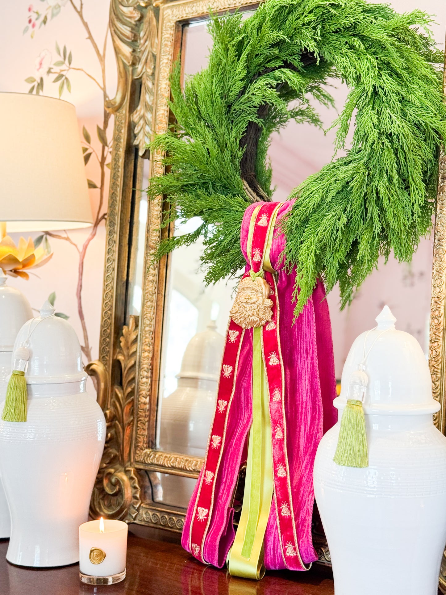 The Fleur Noel Christmas Wreath