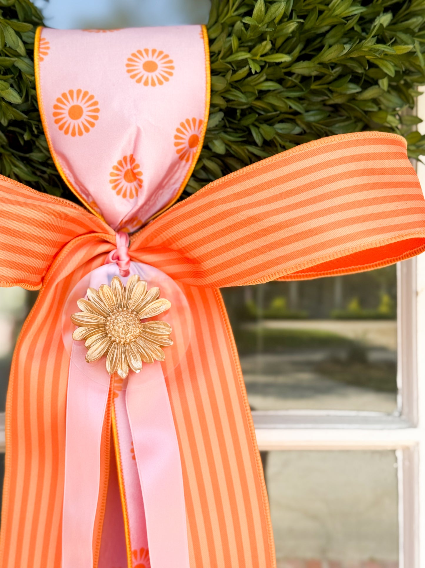 Citrus Soleil Garden Tea Leaf Wreath