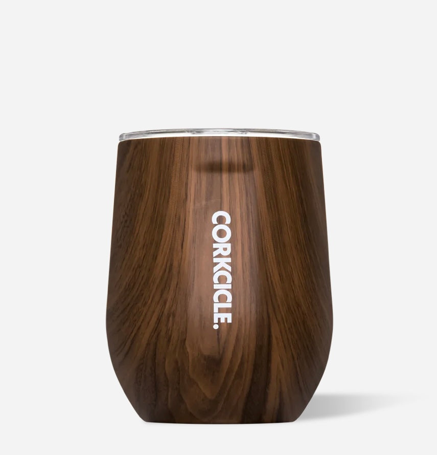 CORKCILE Origins Stemless - Walnut Wood