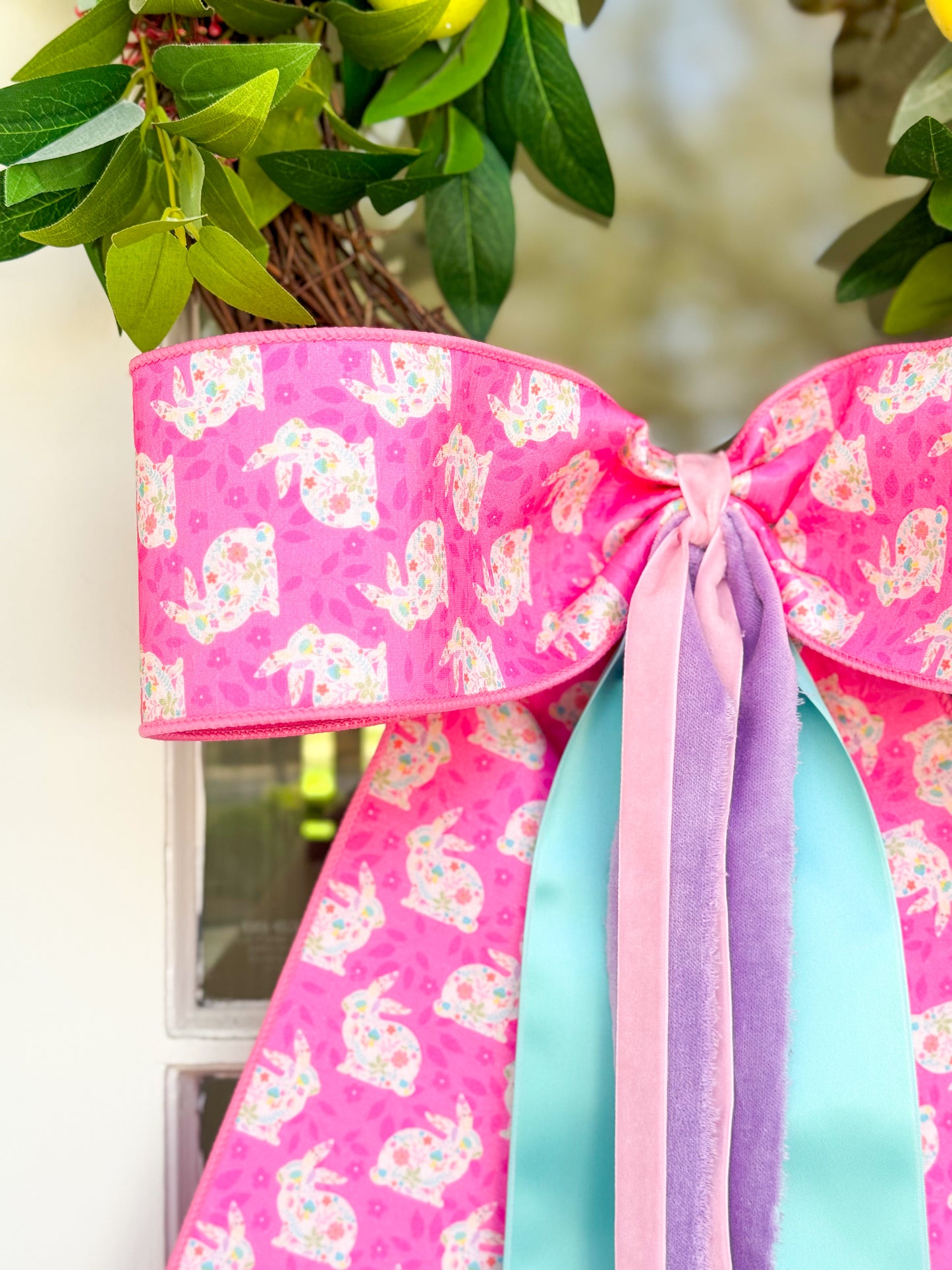 Bunny Beauty Easter Wreath