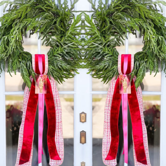 Wreath & Sash Subscription (Double Door)