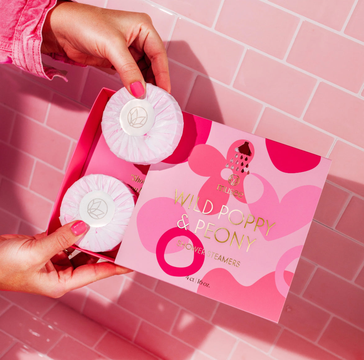 Wild Poppy & Peony Shower Steamers