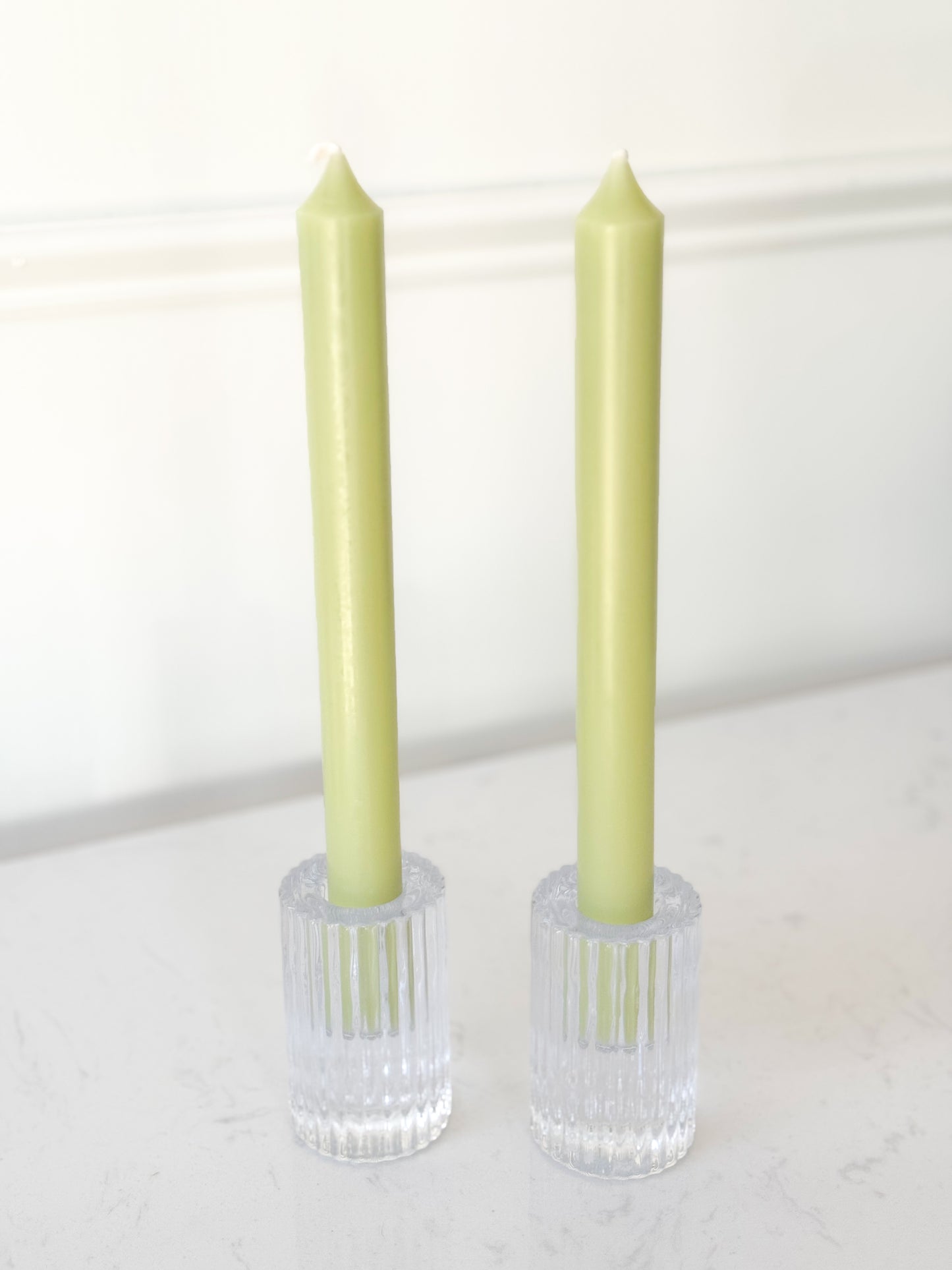 Glass Accent Candle Holders