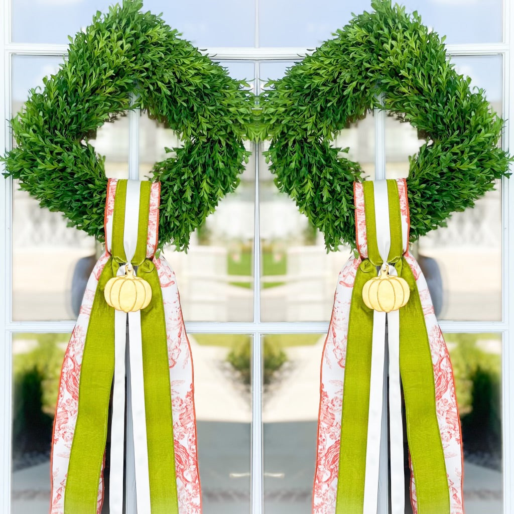 Wreath & Sash Subscription (Double Door)