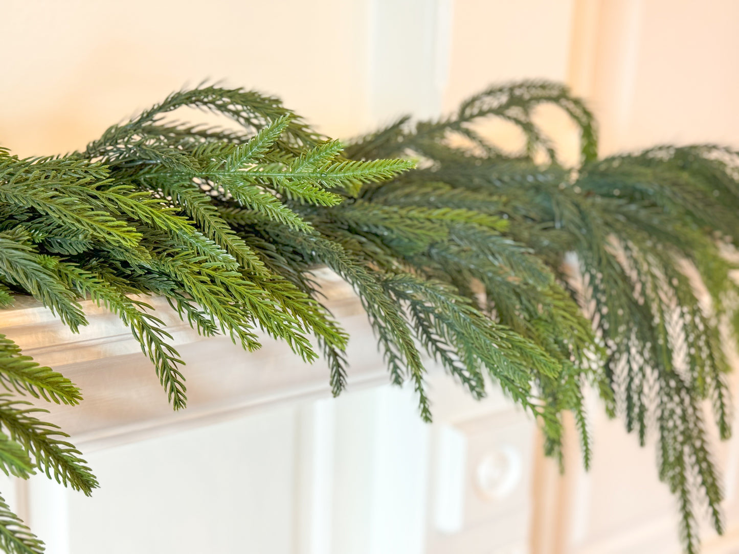 Willow Pine Mantle Swag Garland
