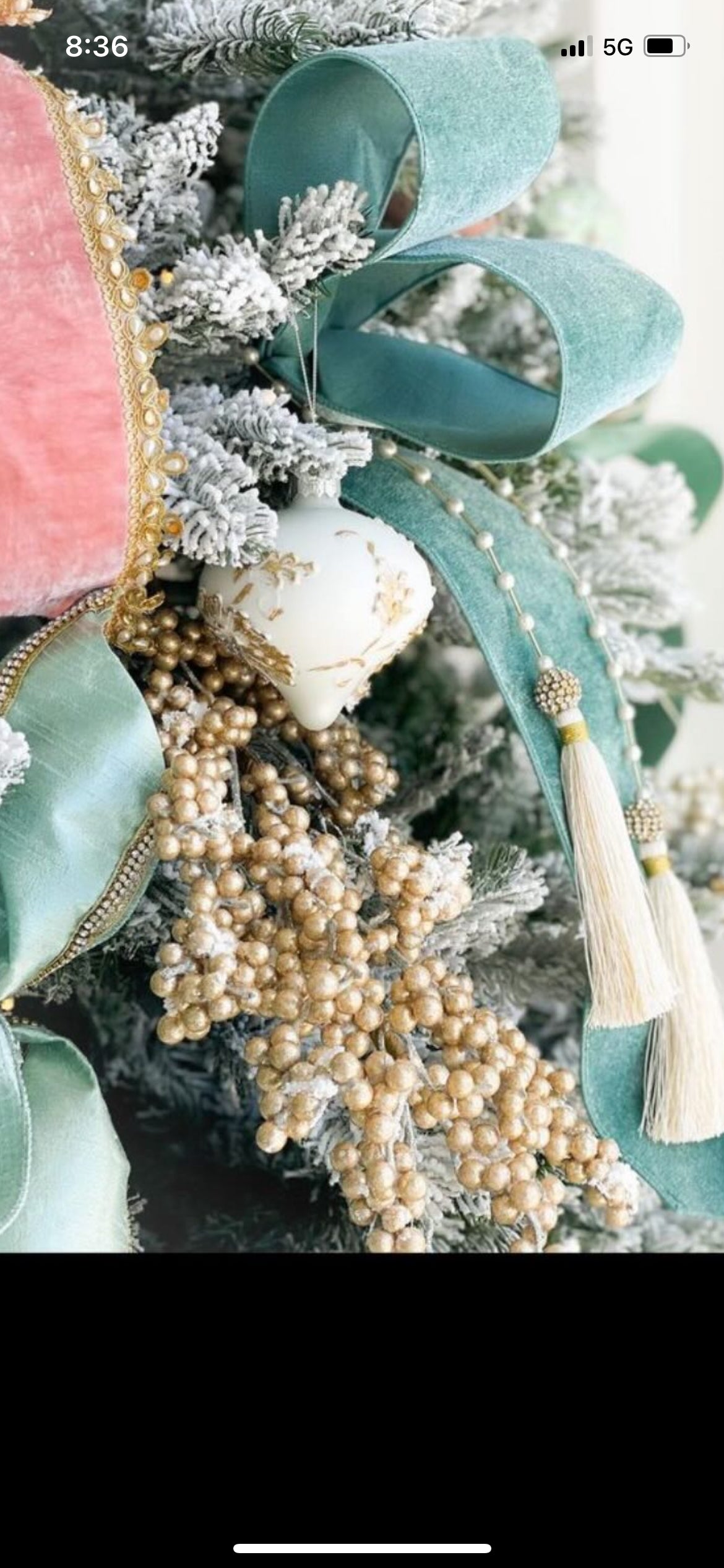 Snow Dusted Gold Berry