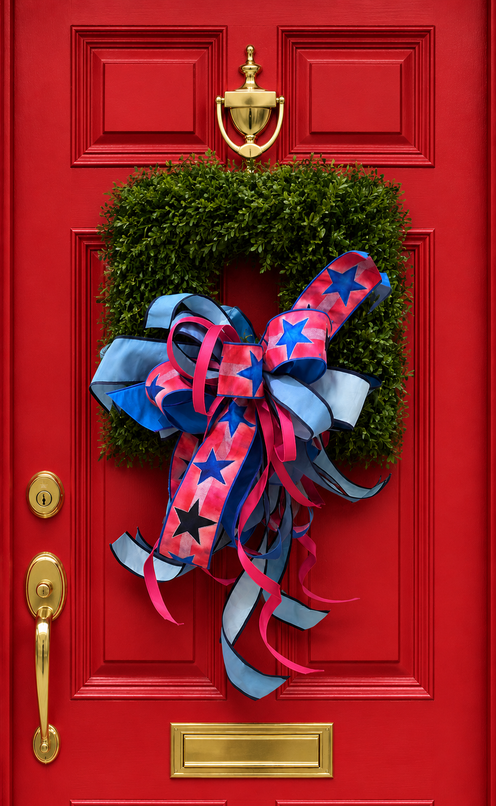 American Marks Tea Leaf Wreath