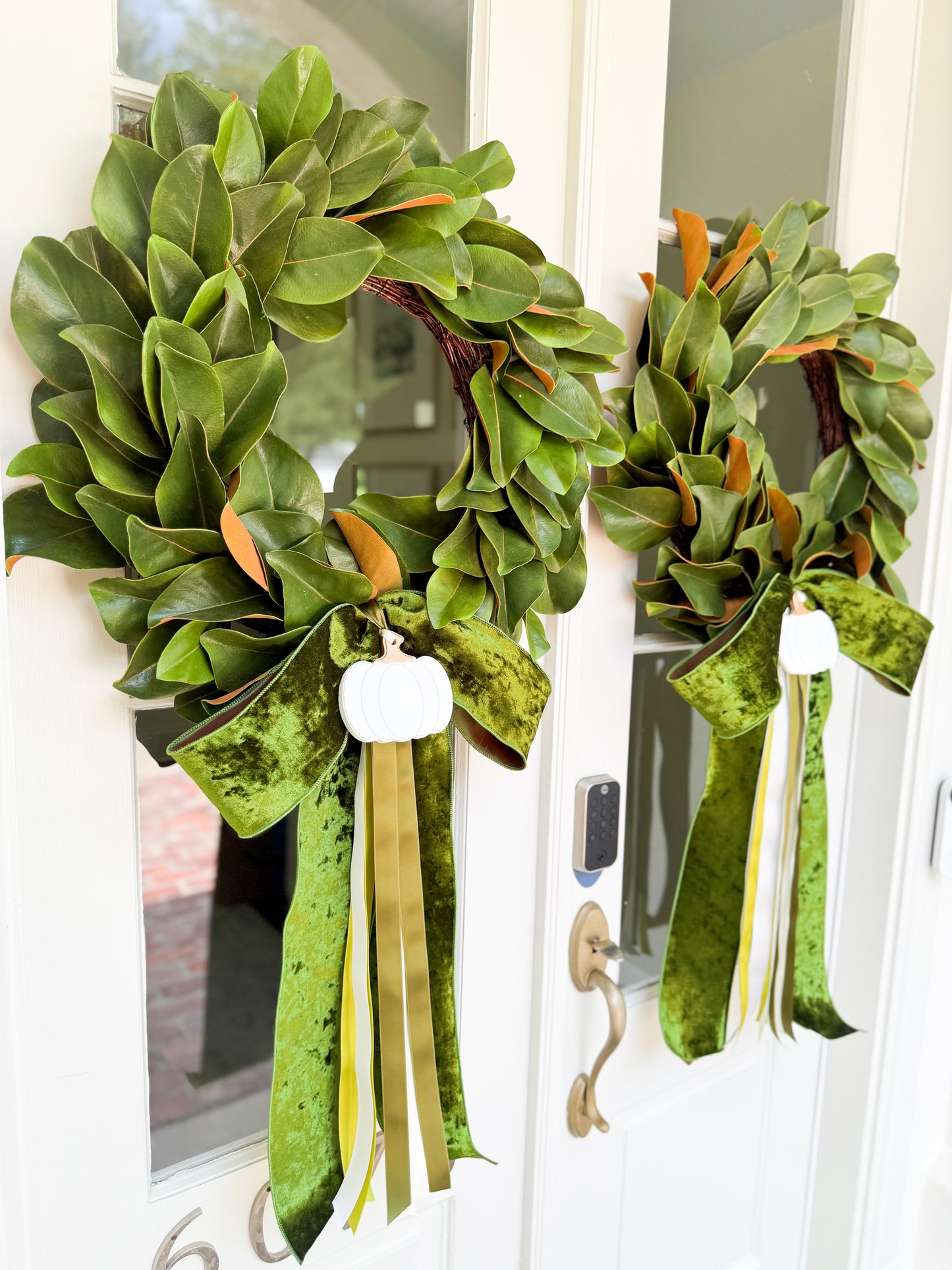Gilded Gatherings Magnolia Wreath