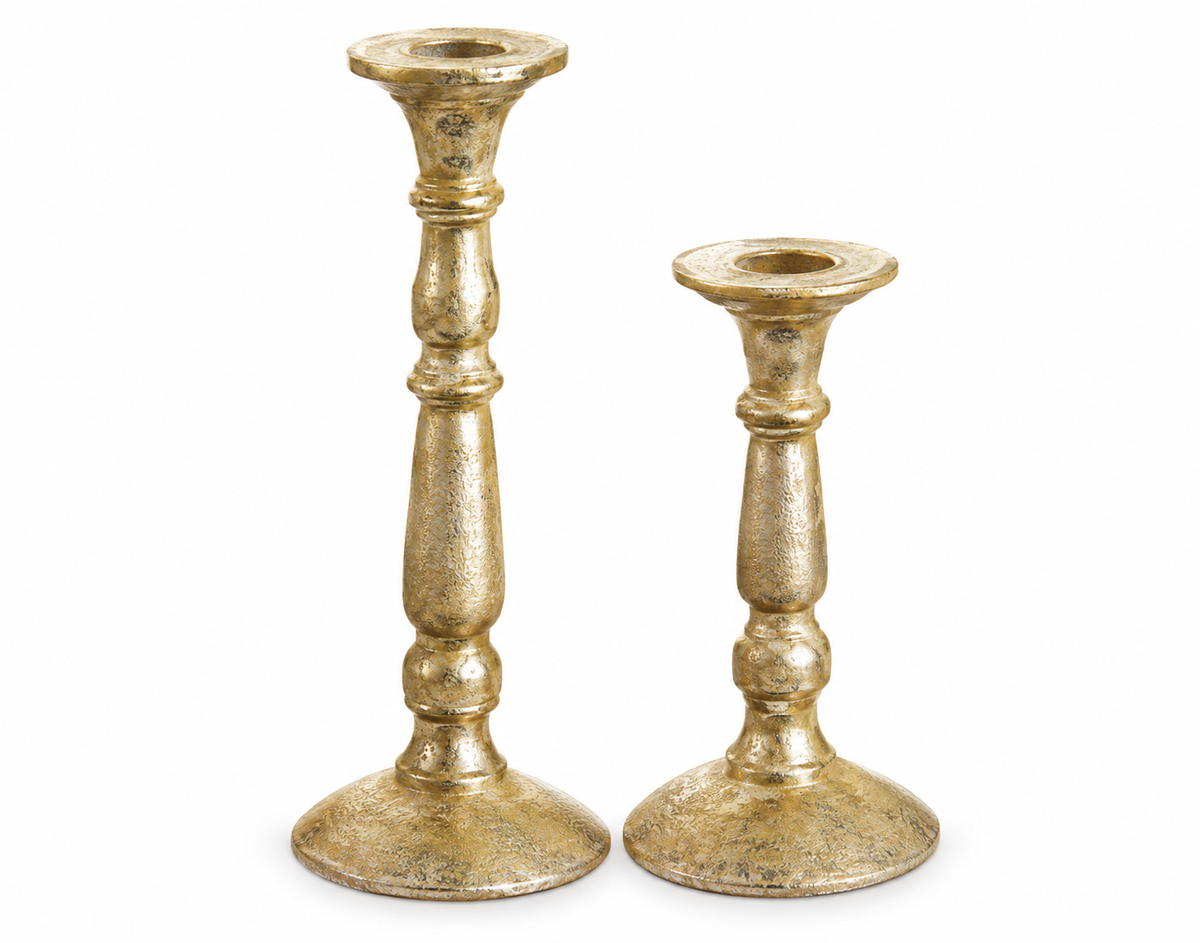 The Timeless Gold Candleholder Set
