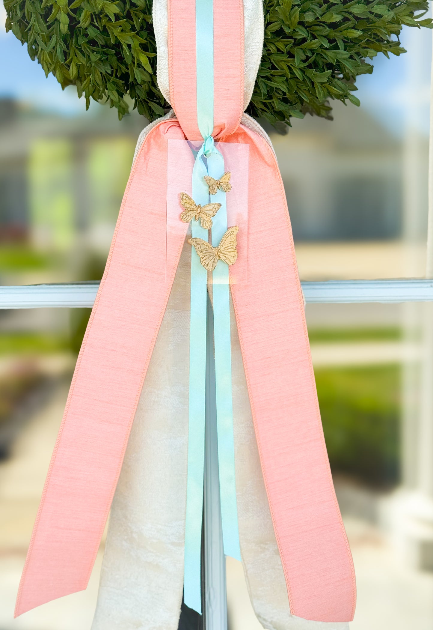 Le Papillon Wreath And Sash
