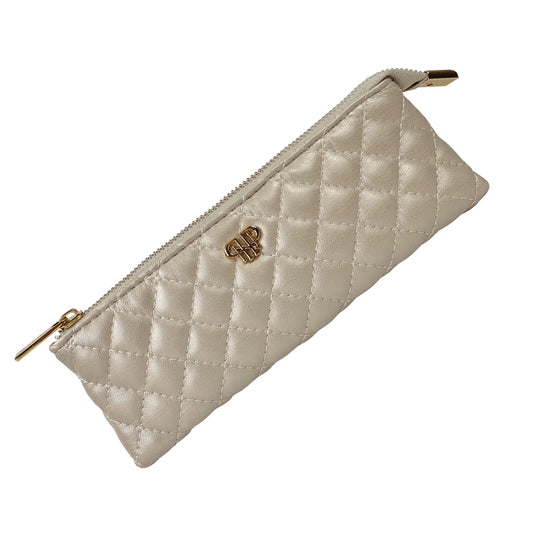 Sleek Stash Go-To-Case - Pearl Quilted