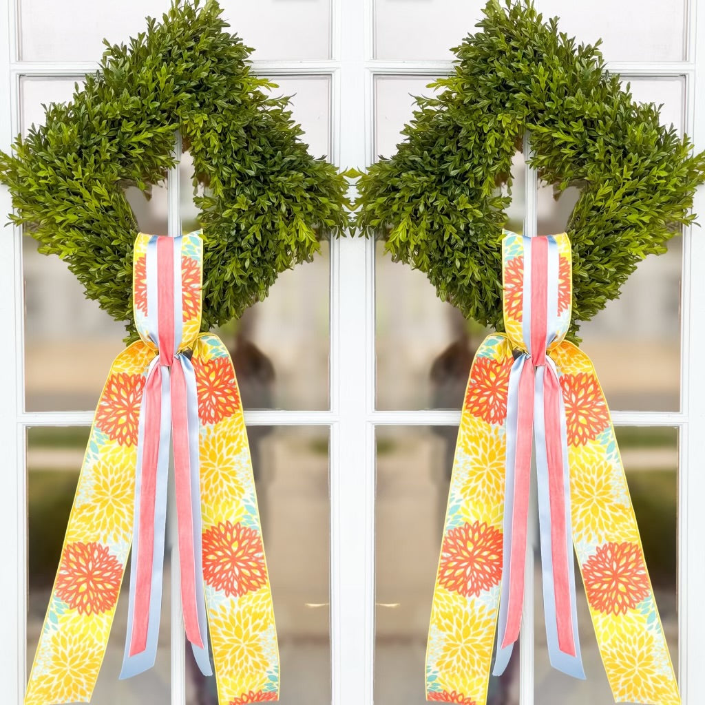 Wreath & Sash Subscription (Double Door)