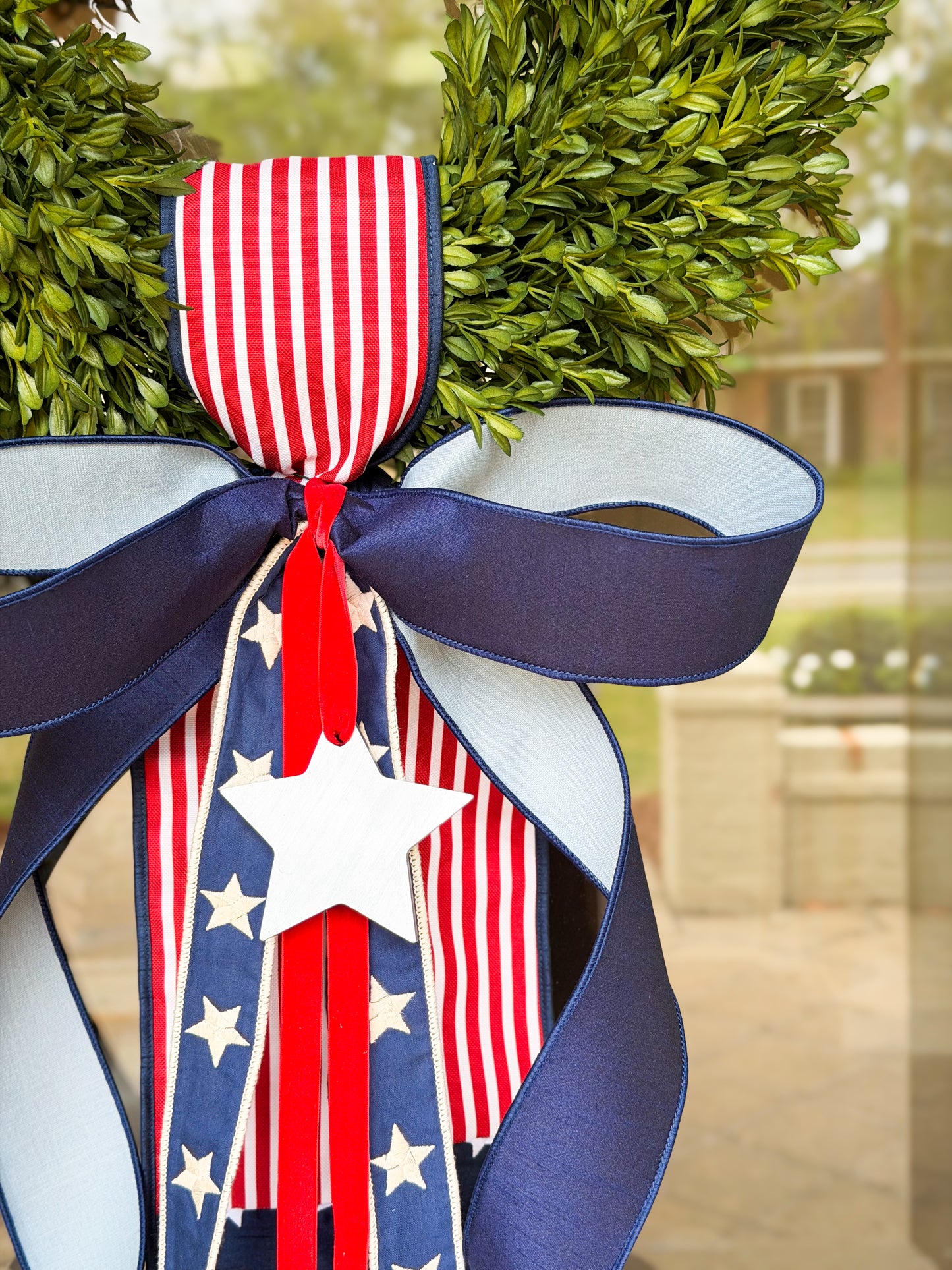 Liberty Luxe Tea Leaf Wreath