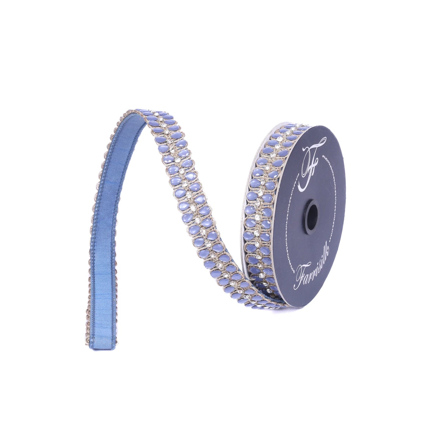 Pendeloque Steel Blue Ribbon