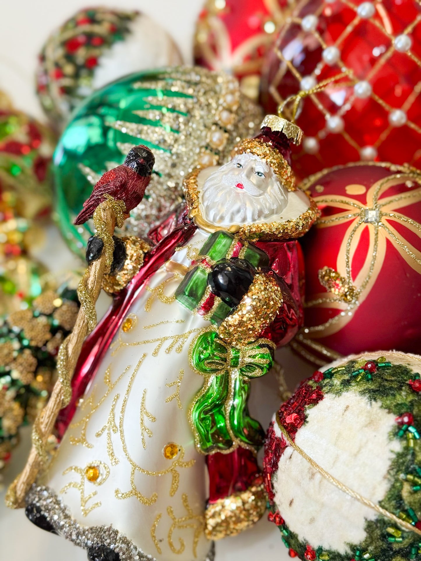 Fete Noel Christmas Ornament Box