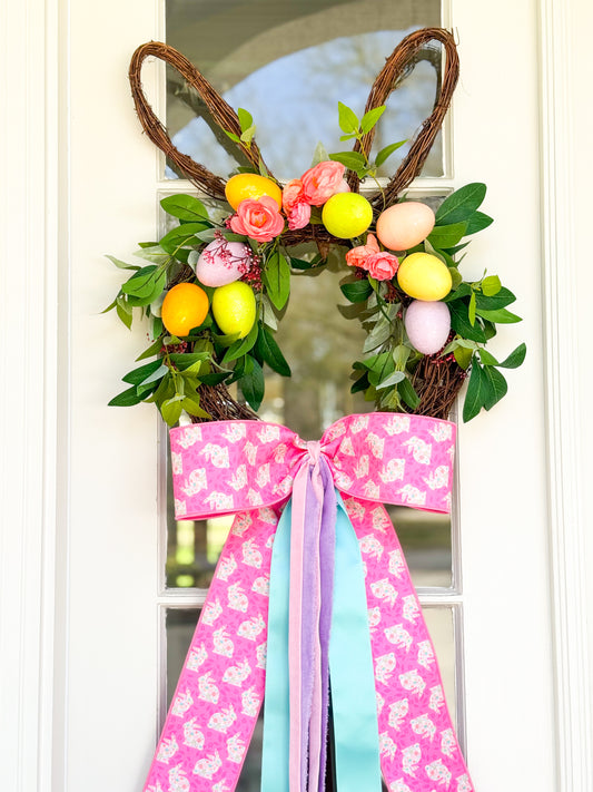 Bunny Beauty Easter Wreath