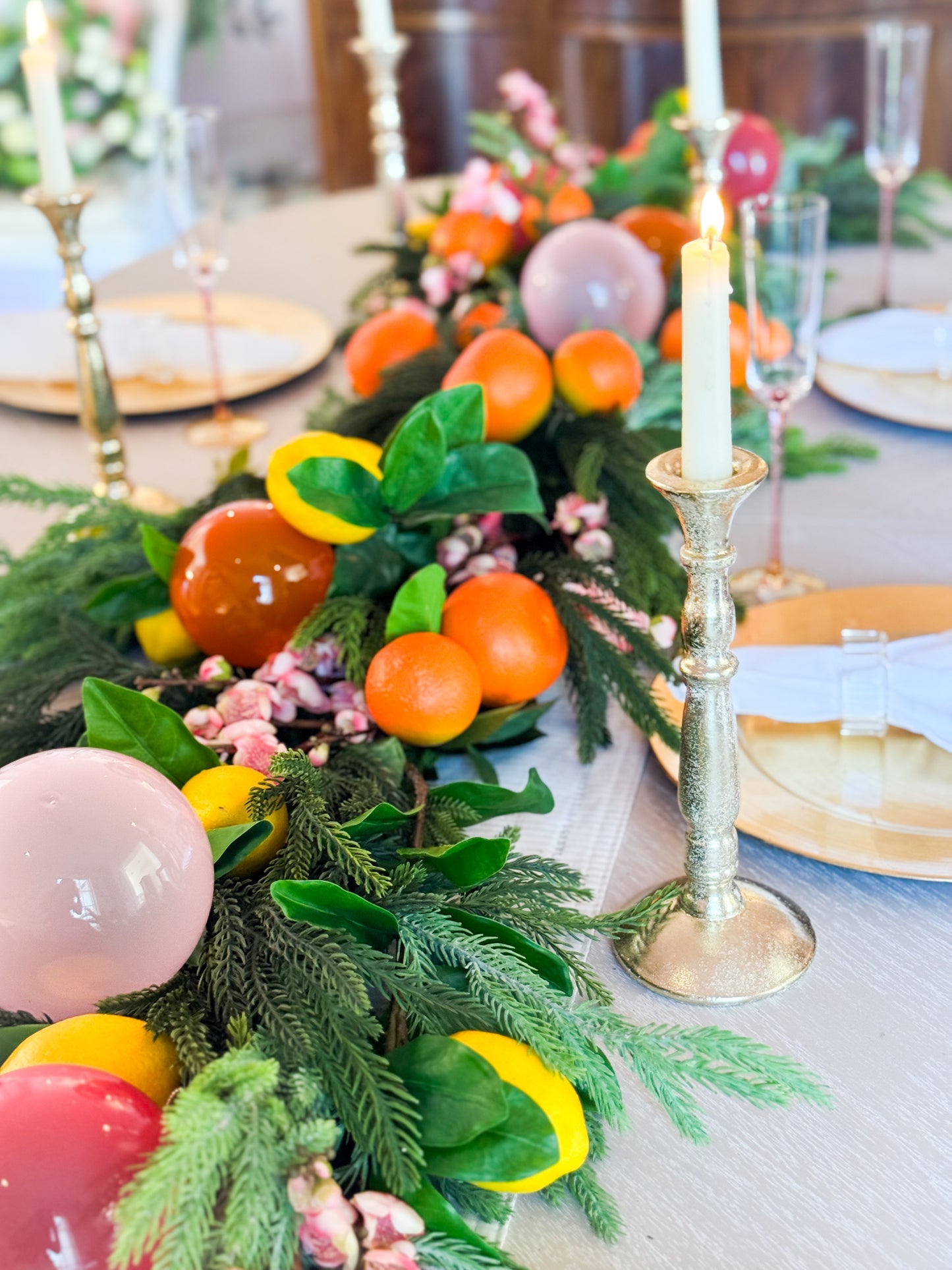 The Citrus Noel Tablescape Box