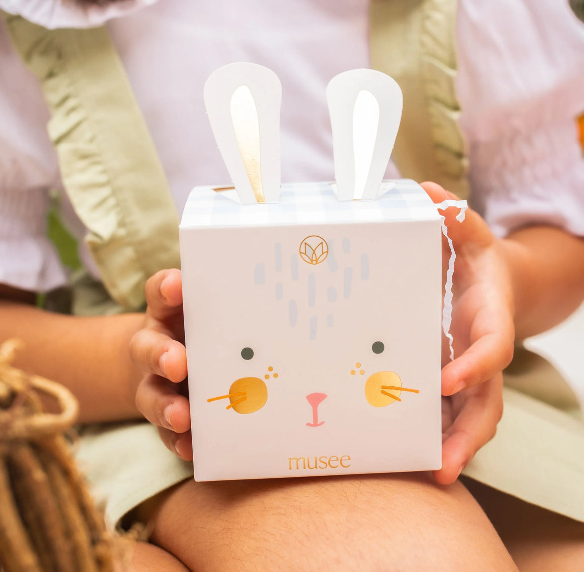 Musee Blue Bunny Boxed Bath Balm