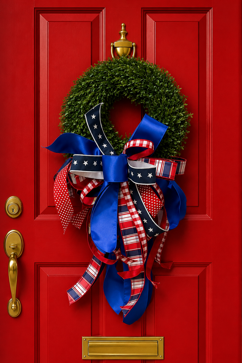 Liberty Manor Tea Leaf Wreath
