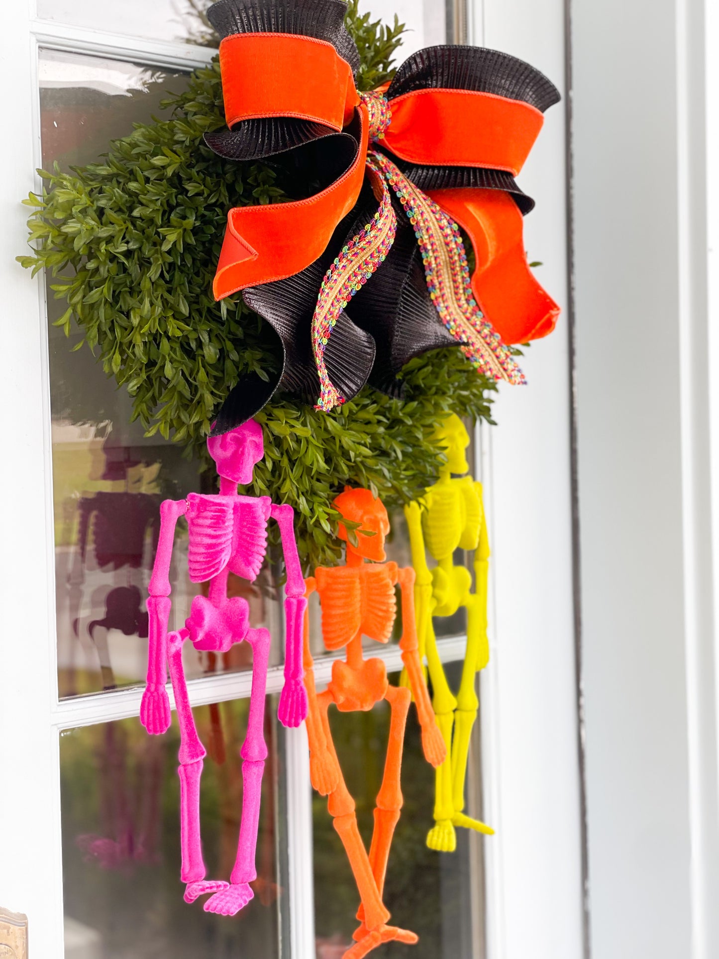 Spooky Scary Skeletons Wreath