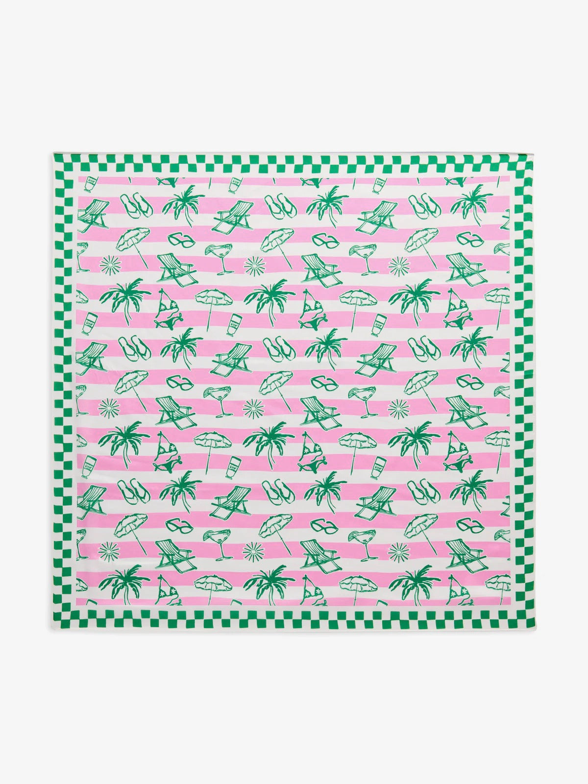 Tropical Scarf- Pink