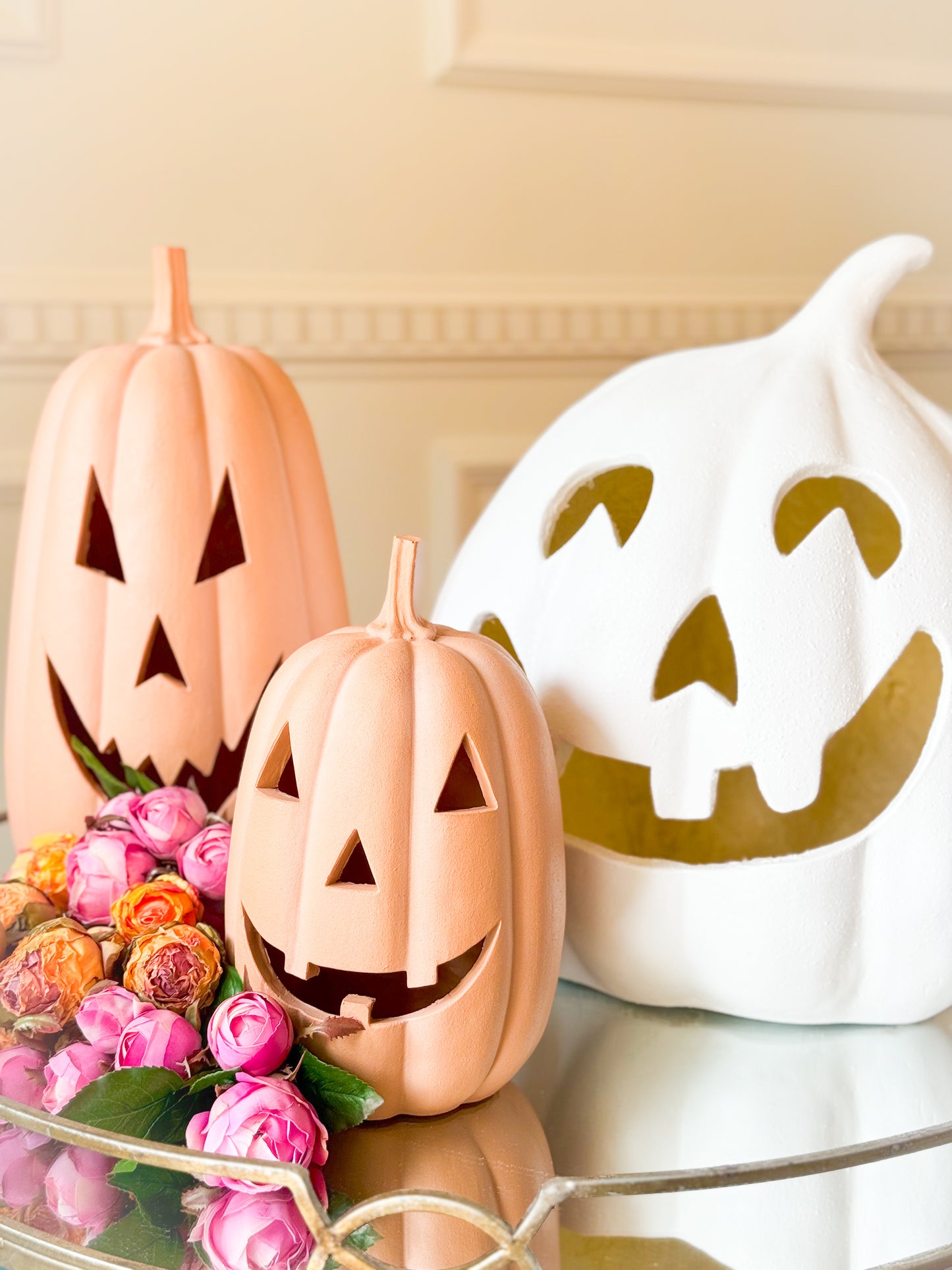 Soft Orange Resin Jack-O-Lanterm